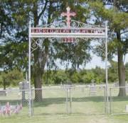 Sacred Heart Cemetary Gate, Pottawatomie County, Oklahoma